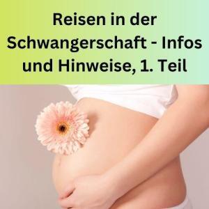 Reisen in der Schwangerschaft - Infos und Hinweise, 1. Teil
